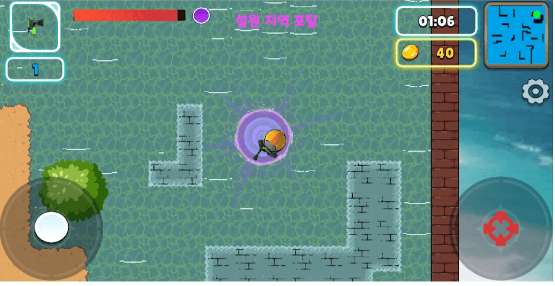 PROJECT-S 슈팅 게임 플레이 화면 3
